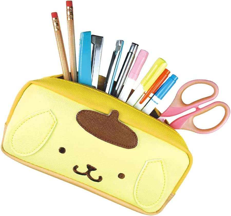 Tee&S Factory Sanrio Door Up Pen Pouch Pompompurin H11 X W19 X D6Cm Sr-5540933Pu- Japan Figure Store - #1 Bring To You The Best Japanese Goods
