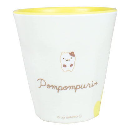 T'S Factory Sanrio Matte Melamine Cup Pompompurin H9.1 X Φ8.8Cm Japan Sr-5525547Pu- Japan Figure Store - #1 Bring To You The Best Japanese Goods