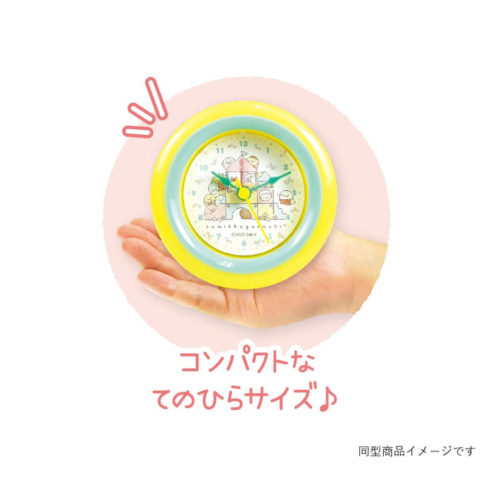 T'S Factory Round Alarm Clock Sumikko Gurashi Mysterious Rabbit Garden- Japan Figure Store - #1 Bring To You The Best Japanese Goods