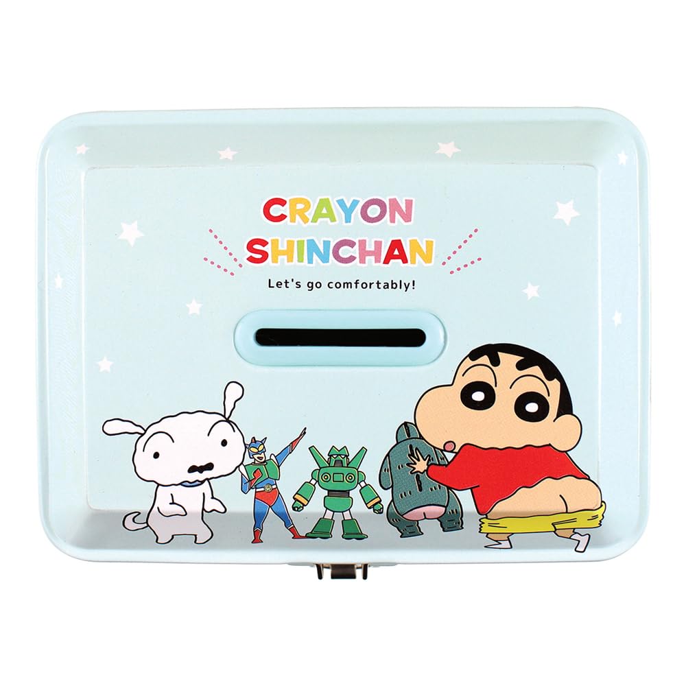T's Factory Crayon Shin-Chan Bank Key Colorful Comic H84xW113xD83mm KS-5542857CC- Japan Figure Store - #1 Bring To You The Best Japanese Goods