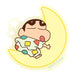 Tees Factory Crayon Shin-Chan Luminous Sticker Pajamas KS-5541854PJ H4.5xW5xD0.3cm- Japan Figure Store - #1 Bring To You The Best Japanese Goods