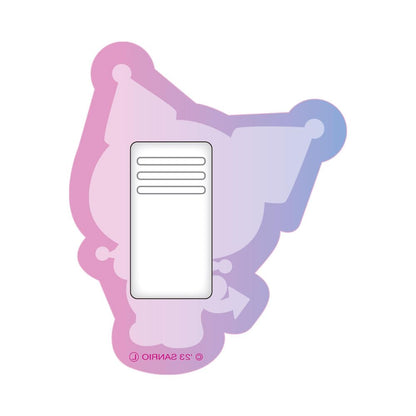 Tees Factory Sanrio Kuromi Acrylic Clip H5.3xW4.4xD0.3cm SR-5543420Ku- Japan Figure Store - #1 Bring To You The Best Japanese Goods