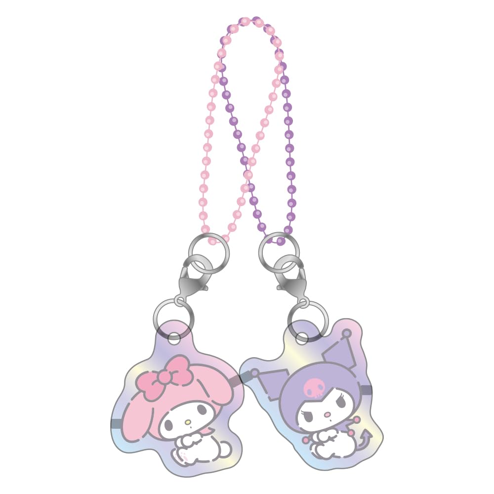 My Melody/Kuromi Acrylic Keychain T's Factory SR-5541774Mk- Japan Figure Store - #1 Bring To You The Best Japanese Goods