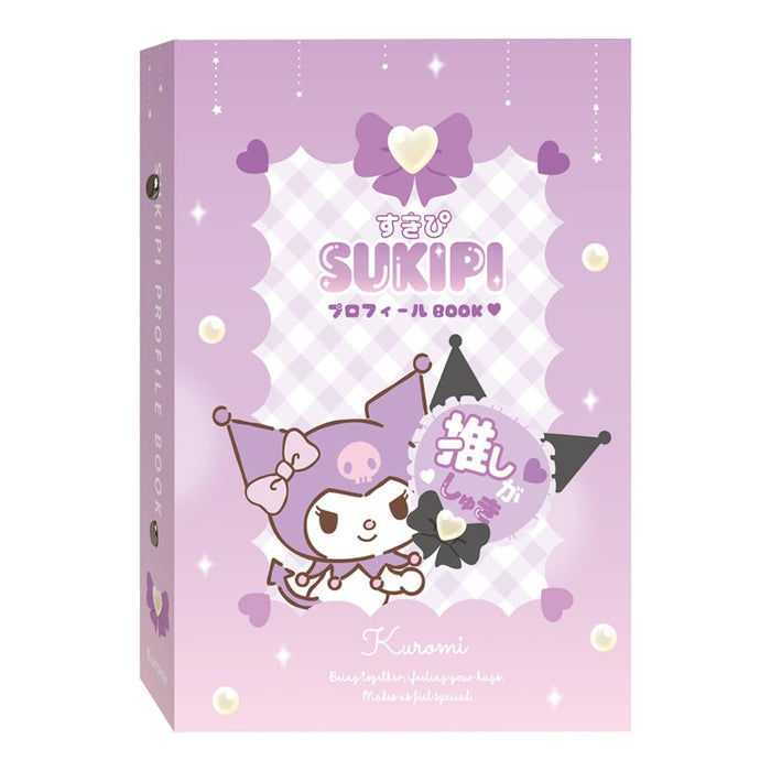 Tees Factory Sanrio Sukipi Profile Book Kuromi SR-5543376Ku- Japan Figure Store - #1 Bring To You The Best Japanese Goods