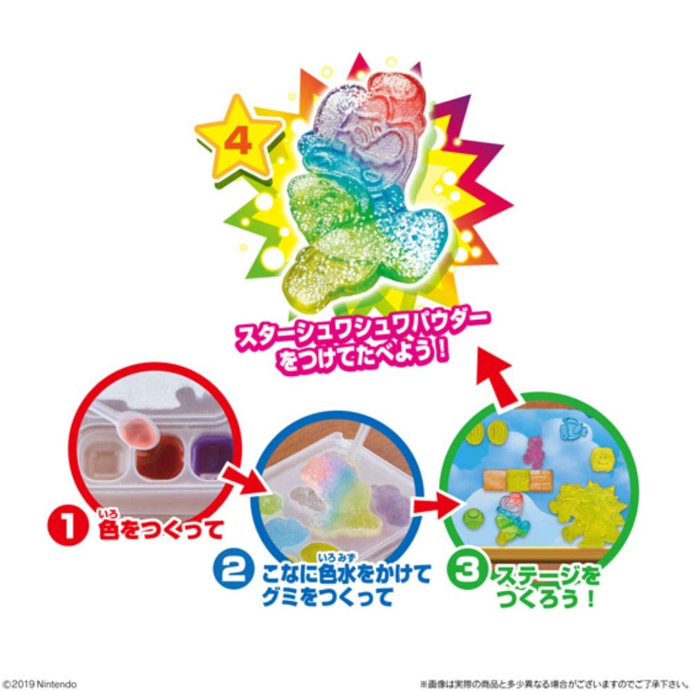 BANDAI Candy Candy Gummy Maker: Super Mario Maker 2 6Pcs Box- Japan Figure Store - #1 Bring To You The Best Japanese Goods