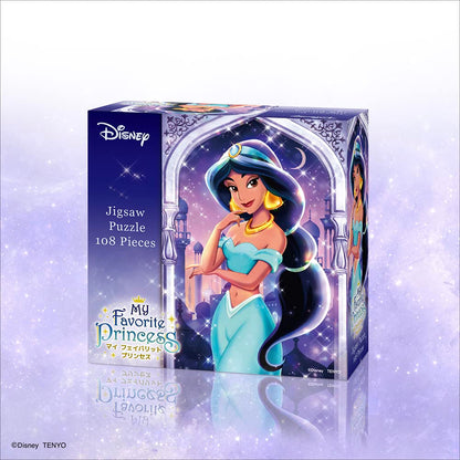 Tenyo 108pc Disney Enchanted Jasmine Jigsaw Puzzle (18.2x25.7cm)- Japan Figure Store - #1 Bring To You The Best Japanese Goods