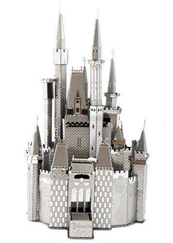 Tenyo Metallic Nano Puzzle Disney Cinderella Castle Model Kit- Japan Figure Store - #1 Bring To You The Best Japanese Goods