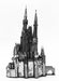 Tenyo Metallic Nano Puzzle Disney Cinderella Castle Model Kit- Japan Figure Store - #1 Bring To You The Best Japanese Goods