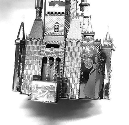 Tenyo Metallic Nano Puzzle Disney Cinderella Castle Model Kit- Japan Figure Store - #1 Bring To You The Best Japanese Goods