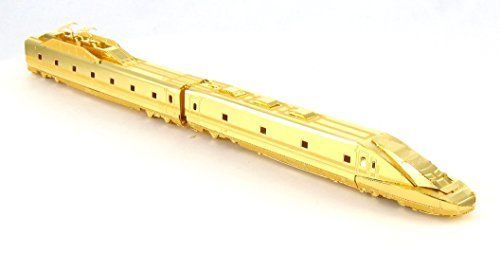 Tenyo Metallic Nano Puzzle Gold Series Class 923 Dr.yellow Model Kit- Japan Figure Store - #1 Bring To You The Best Japanese Goods