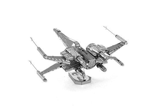 Tenyo Metallic Nano Puzzle Star Wars Poe's X-wing Fighter Model Kit- Japan Figure Store - #1 Bring To You The Best Japanese Goods