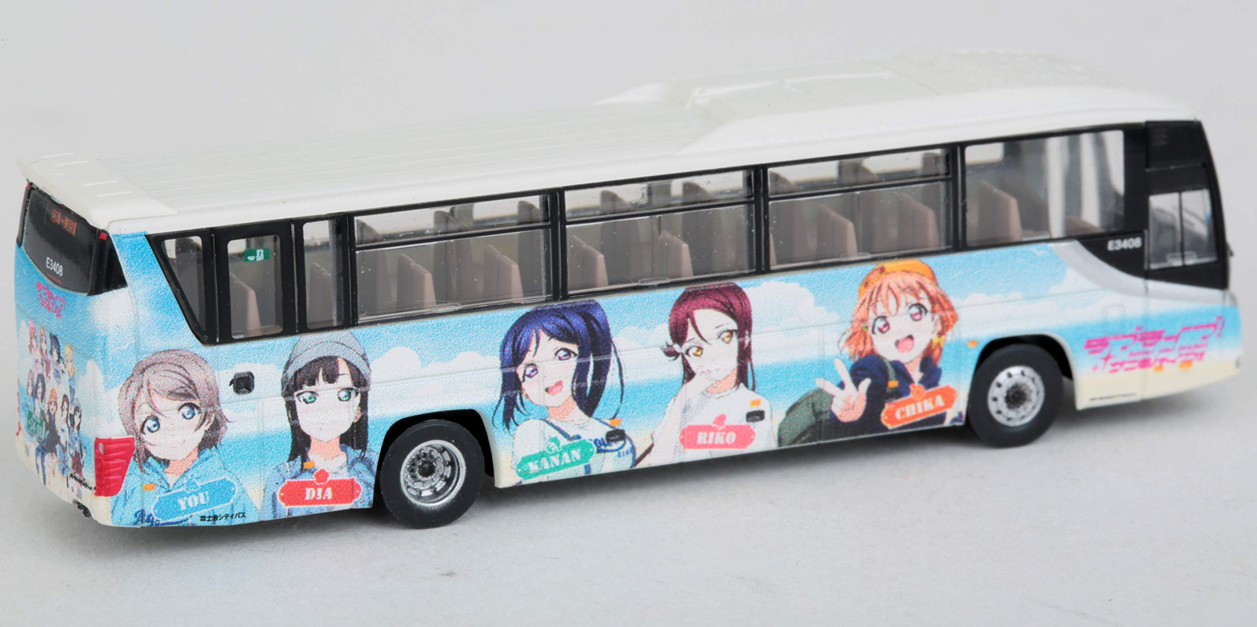 Tomytec Fujikyu City Bus Diorama Love Live Sunshine! Wrapping Bus - Limited Edition- Japan Figure Store - #1 Bring To You The Best Japanese Goods