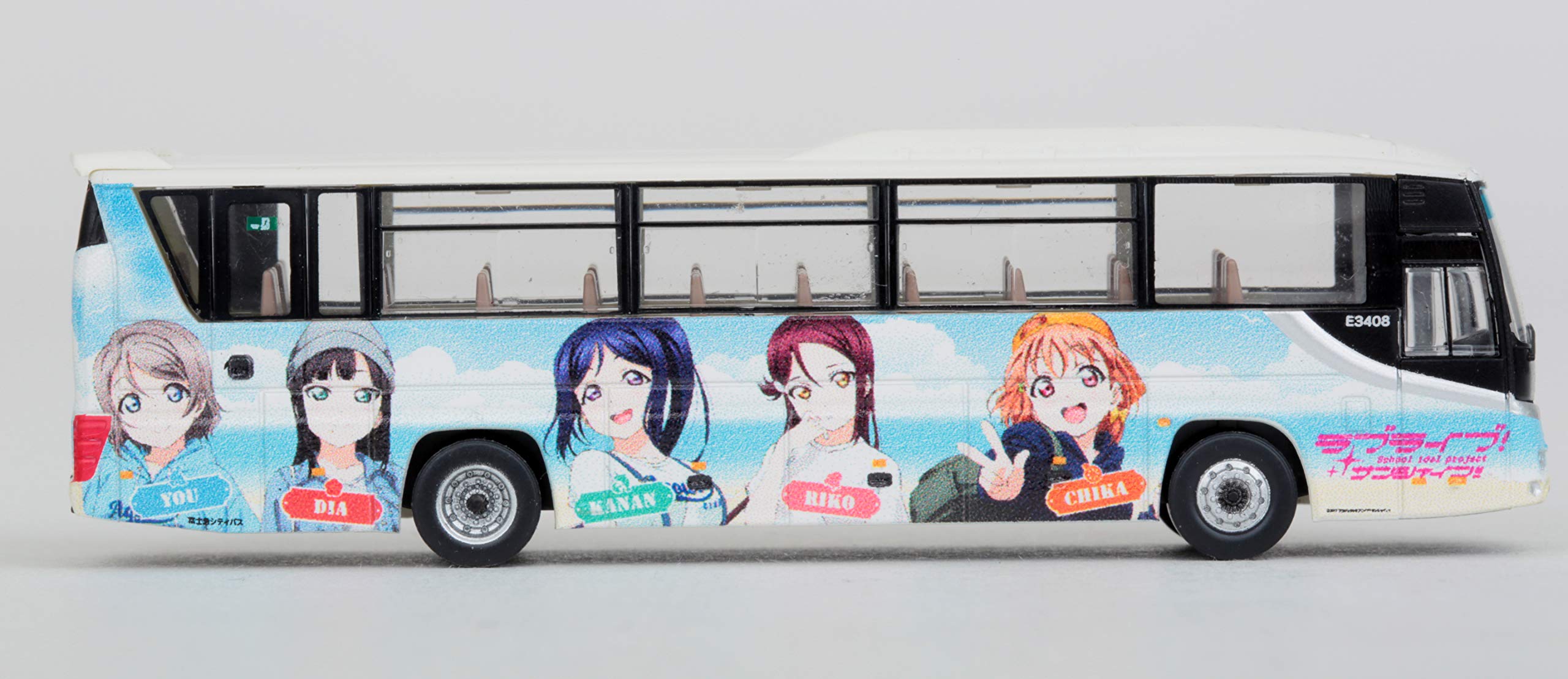 Tomytec Fujikyu City Bus Diorama Love Live Sunshine! Wrapping Bus - Limited Edition- Japan Figure Store - #1 Bring To You The Best Japanese Goods