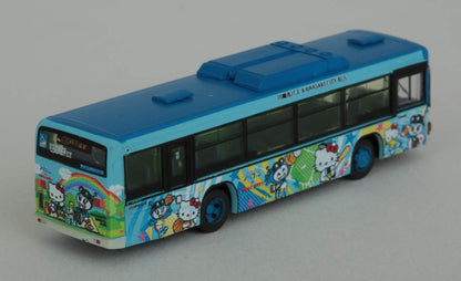 TOMYTEC Bus Collection Kawasaki Norufin X Hello Kitty Sports Town N Scale- Japan Figure Store - #1 Bring To You The Best Japanese Goods