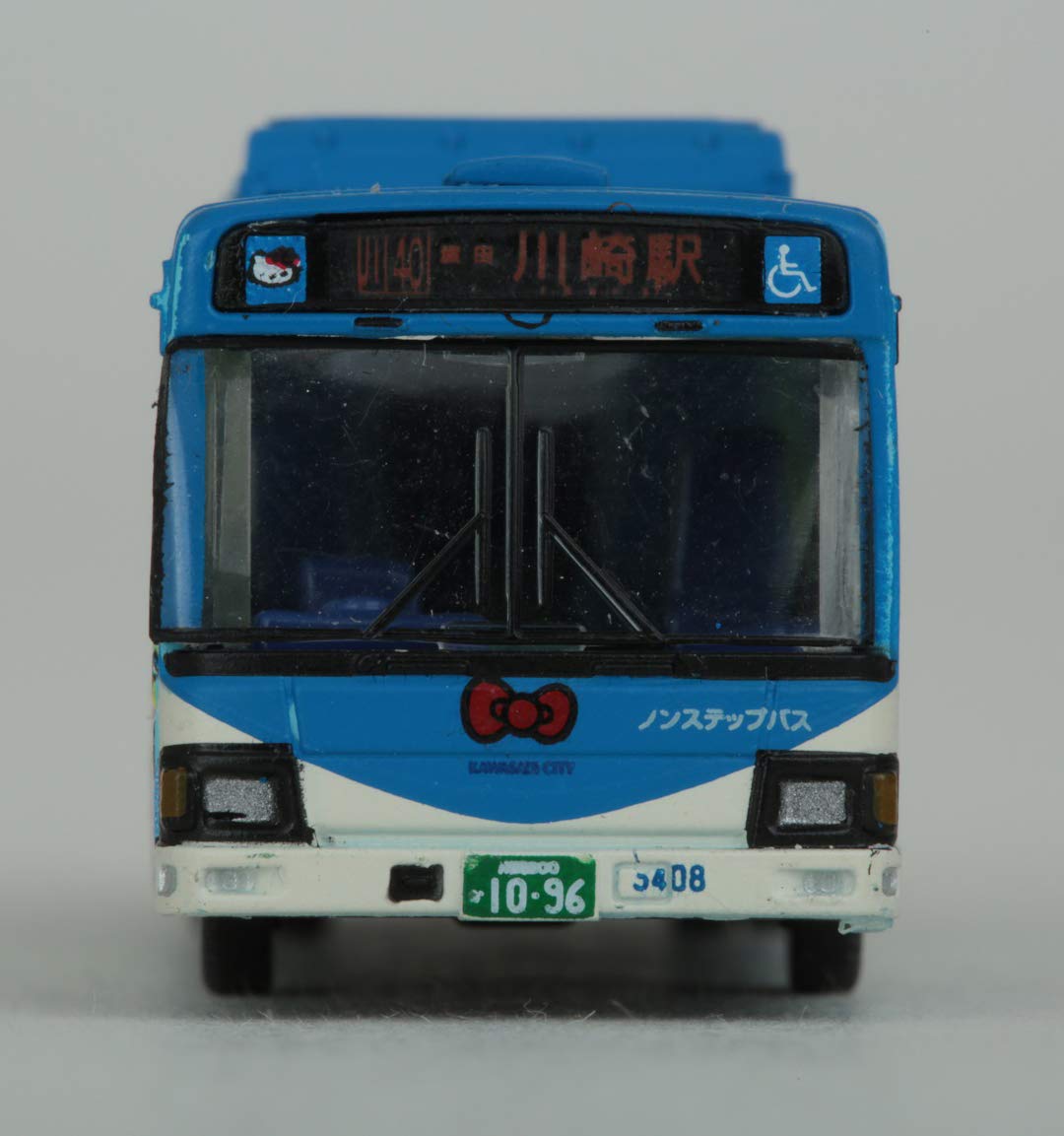 TOMYTEC Bus Collection Kawasaki Norufin X Hello Kitty Sports Town N Scale- Japan Figure Store - #1 Bring To You The Best Japanese Goods