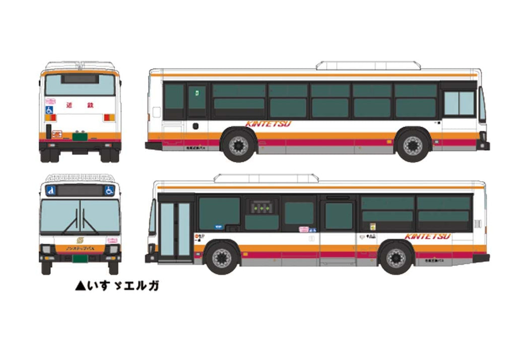 The Bus Collection Bus Collection Meihan Kintetsu Bus 2 Set Diorama Supplies 321651- Japan Figure Store - #1 Bring To You The Best Japanese Goods