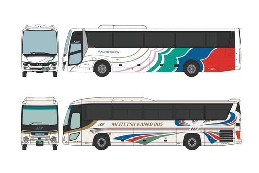 Tomytec Bus Collection Meitetsu Group Bus Holdings 7 Company Set Diorama Supplies Japan- Japan Figure Store - #1 Bring To You The Best Japanese Goods
