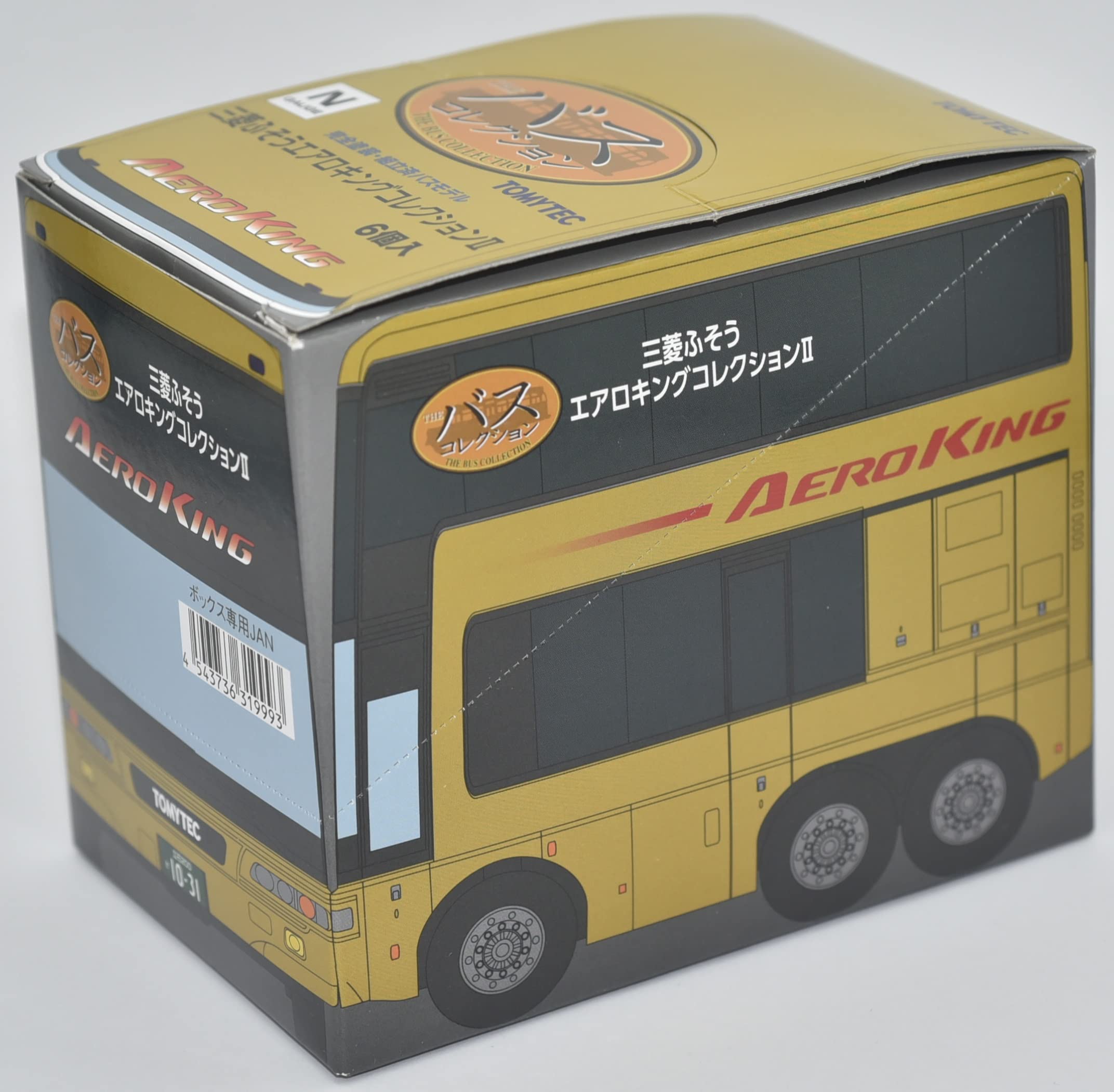 Tomytec Mitsubishi Fuso Aero King II Bus Collection 6-Piece Diorama Box 319986- Japan Figure Store - #1 Bring To You The Best Japanese Goods