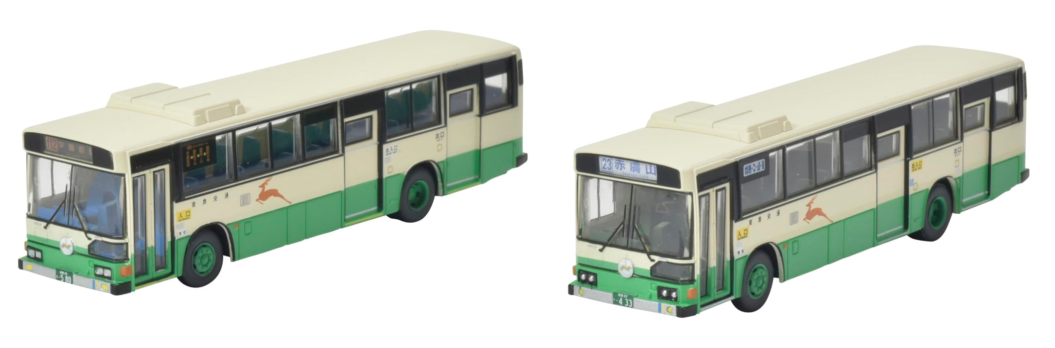 Tomytec Nara Kotsu 80th Anniversary Set Bus Collection Diorama Pack of 2- Japan Figure Store - #1 Bring To You The Best Japanese Goods