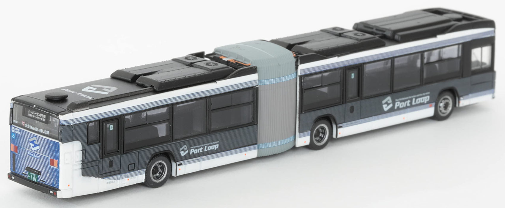 Tomytec Bus Collection - Shinki Port Loop Articulated Bus Diorama Limited Edition 316541- Japan Figure Store - #1 Bring To You The Best Japanese Goods