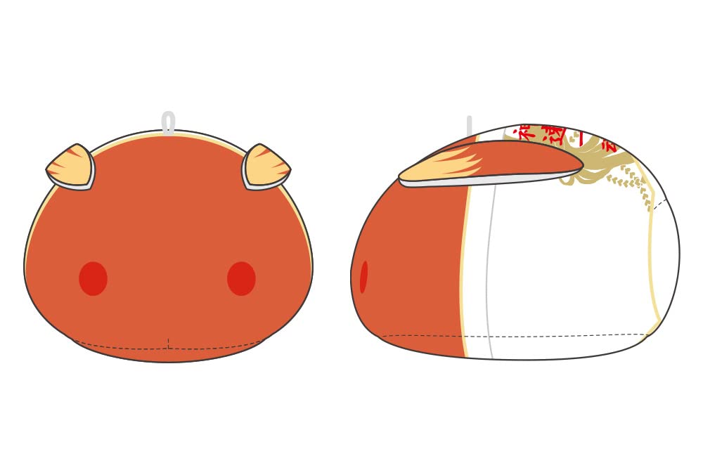 Kotobukiya Idolmaster Sidem Mochifure Suzaku Benii Plush Toy- Japan Figure Store - #1 Bring To You The Best Japanese Goods