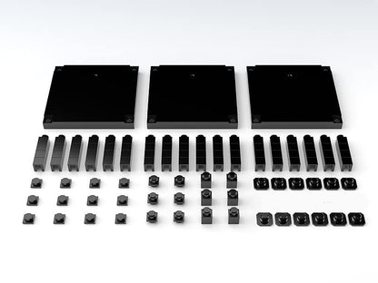 Good Smile Company Build-On Black Plastic Display Stand - Simple Set of 3- Japan Figure Store - #1 Bring To You The Best Japanese Goods