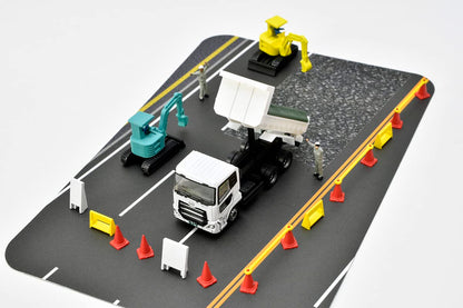 Tomytec Japan Truck Collection Diorama Set For Road Construction Site Dump- Japan Figure Store - #1 Bring To You The Best Japanese Goods