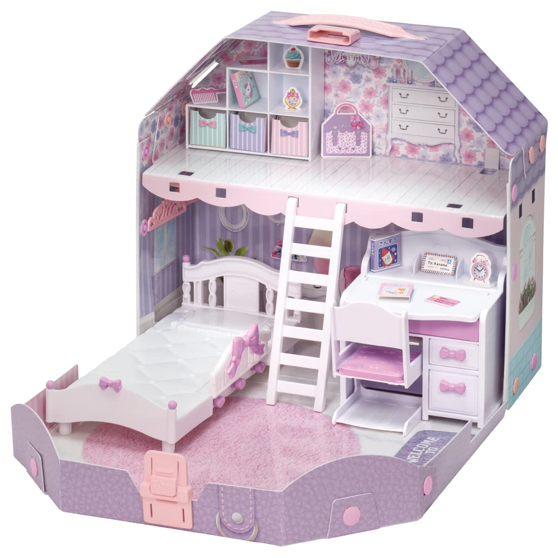 TAKARA TOMY Licca Doll Dreaming Licca-Chan'S Room With A Loft- Japan Figure Store - #1 Bring To You The Best Japanese Goods