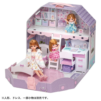 TAKARA TOMY Licca Doll Dreaming Licca-Chan'S Room With A Loft- Japan Figure Store - #1 Bring To You The Best Japanese Goods