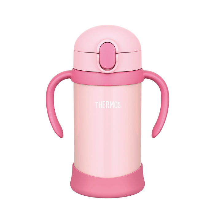 Thermos Baby Straw Mug Fhv-350 Pink Japan 9 Months+- Japan Figure Store - #1 Bring To You The Best Japanese Goods