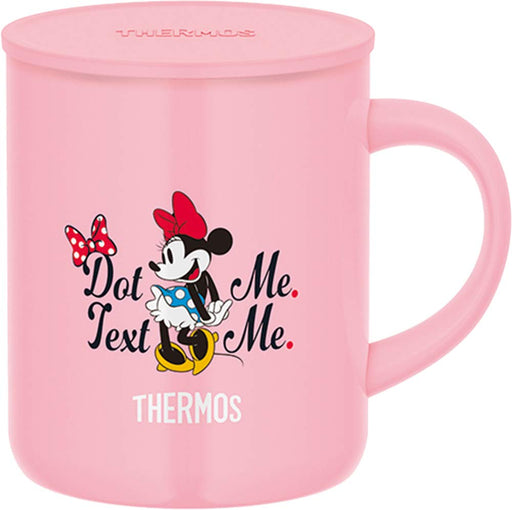 Thermos Vacuum Insulated Mug (Minnie Light Pink) 350ml - Insulated Cups Made In Japan- Japan Figure Store - #1 Bring To You The Best Japanese Goods