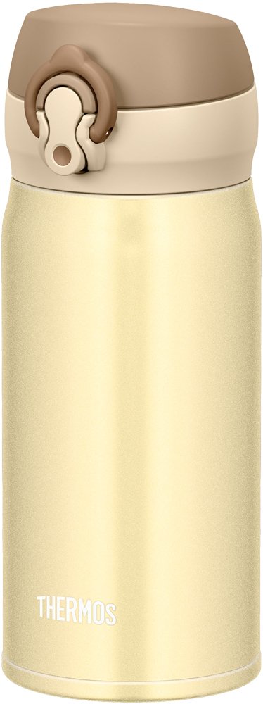 Thermos Jnl-353 Crg Vacuum Insulated Mobile Mug Creamy Gold 350ml Japanese Insulated Bottles- Japan Figure Store - #1 Bring To You The Best Japanese Goods