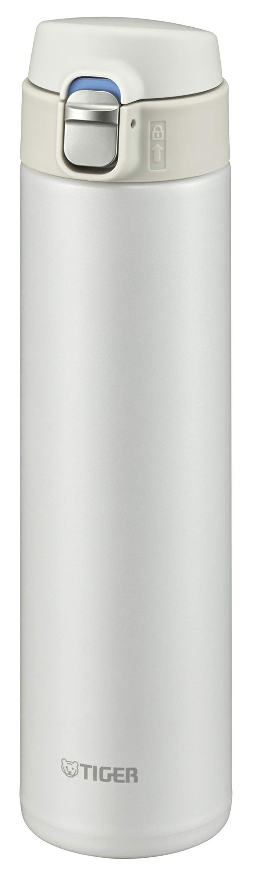 Tiger Mmj-A602-Wj Thermos White Stainless Mini Bottle 600ml Japanese Thermos Stainless Mugs- Japan Figure Store - #1 Bring To You The Best Japanese Goods