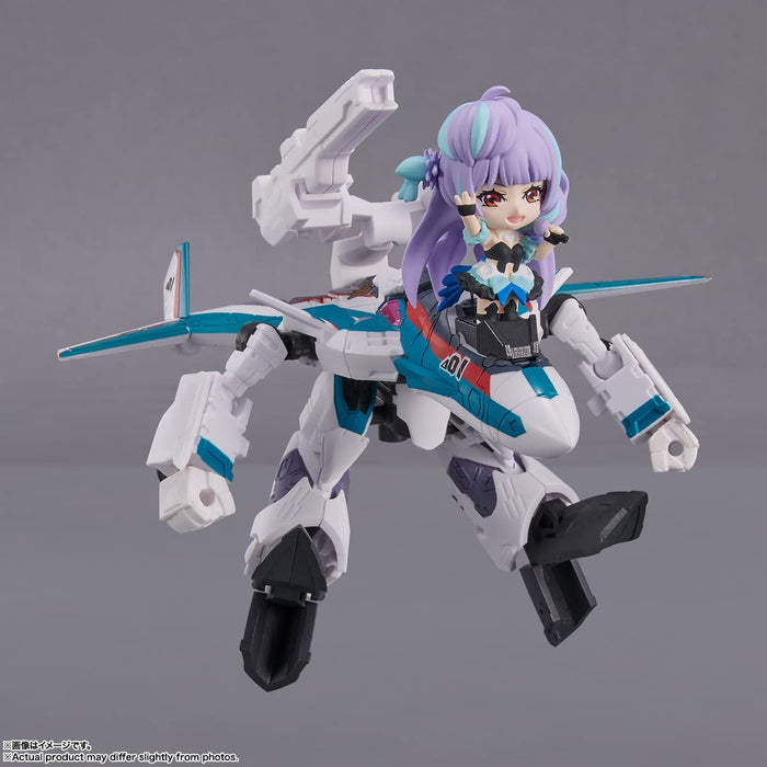 Bandai Tiny Session Vf-31S Siegfried Arad Molders Custom With Mikumo Guynemer Macross Delta- Japan Figure Store - #1 Bring To You The Best Japanese Goods