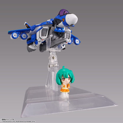 Bandai Spirits Tiny Session: Macross Frontier Ranka Lee & Vf-25G Messiah Valkyrie Japanese Figure- Japan Figure Store - #1 Bring To You The Best Japanese Goods