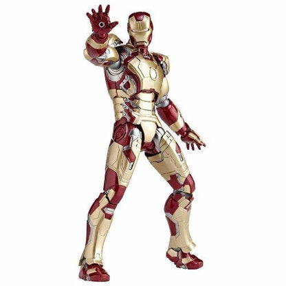 Tokusatsu Revoltech No.049 Iron Man 3 Iron Man Mark Xlii Figure Kaiyodo Japan- Japan Figure Store - #1 Bring To You The Best Japanese Goods