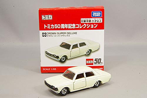 TAKARA TOMY Tomica 50Th Anniversary 03 Toyota Crown Super Delux 141235- Japan Figure Store - #1 Bring To You The Best Japanese Goods