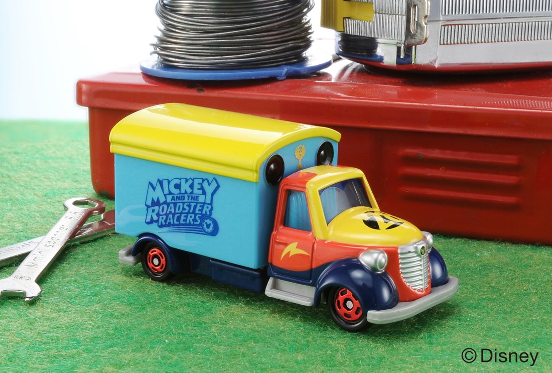Takara Tomy Tomica Disney Motors Goody Carry Mickey Mouse & The Roadster Racers Supercharge 128120- Japan Figure Store - #1 Bring To You The Best Japanese Goods
