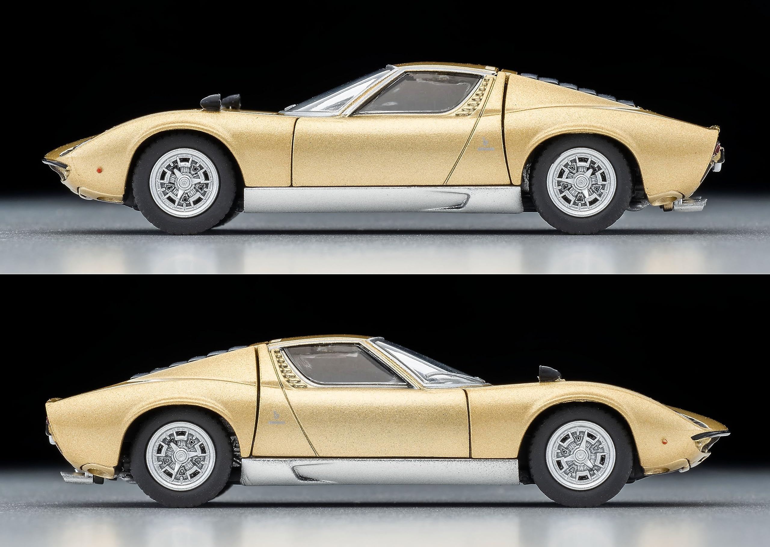 Tomytec Tomica Limited Vintage Gold Lamborghini Miura S 1/64 Finished Product- Japan Figure Store - #1 Bring To You The Best Japanese Goods