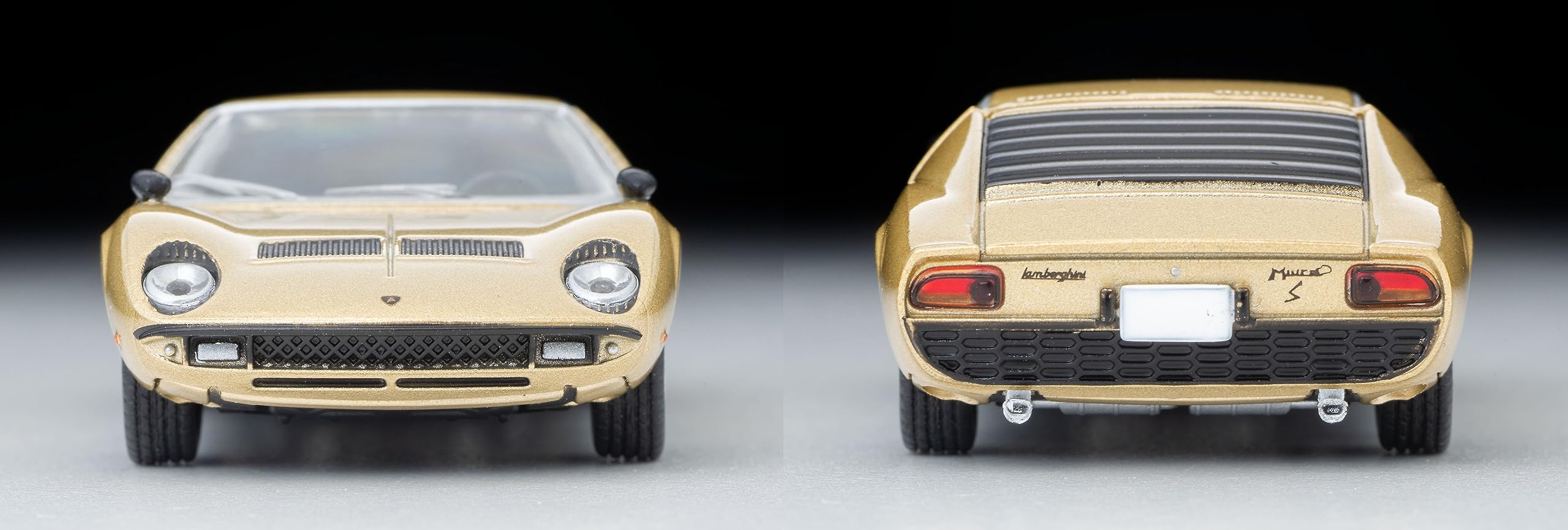 Tomytec Tomica Limited Vintage Gold Lamborghini Miura S 1/64 Finished Product- Japan Figure Store - #1 Bring To You The Best Japanese Goods