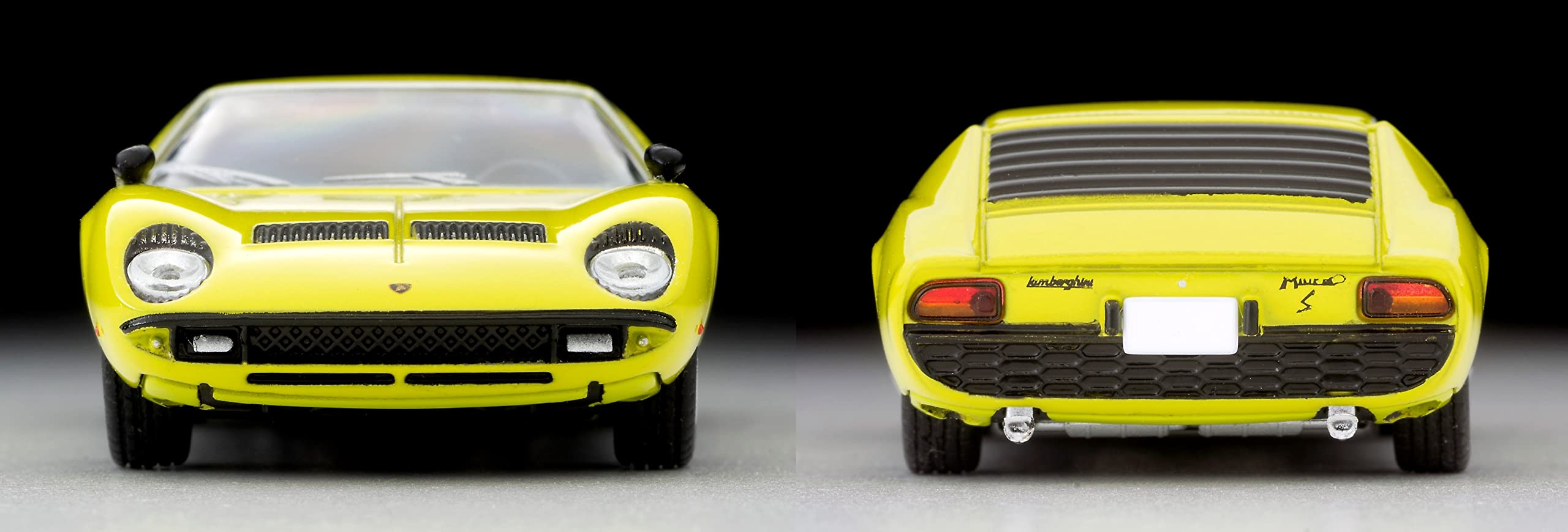 Tomytec Tomica Limited Vintage 1/64 Lamborghini Miura S Yellow Green Japan 318880- Japan Figure Store - #1 Bring To You The Best Japanese Goods
