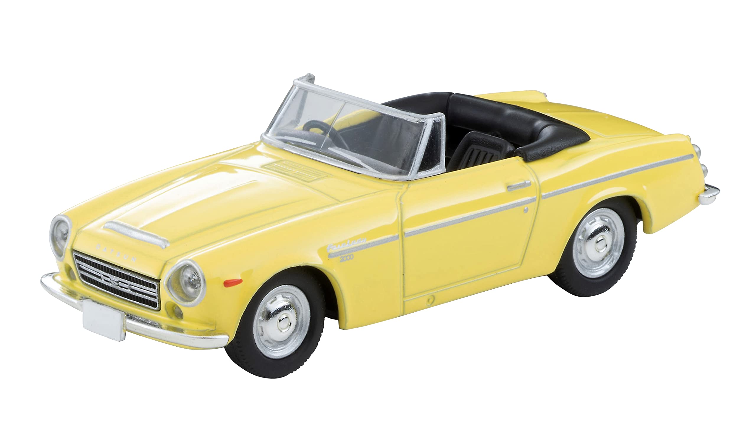 Tomytec Tomica Limited Vintage 1/64 Lv-131C Datsun Fairlady 2000 Yellow Japan 320128- Japan Figure Store - #1 Bring To You The Best Japanese Goods