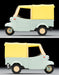 Tomytec Tomica Limited Vintage 1/64 Lv-143D Daihatsu Midget Yellow Green/Beige Figure Japan 314998- Japan Figure Store - #1 Bring To You The Best Japanese Goods