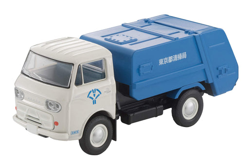 Tomytec Tomica Vintage Limited Mazda E2000 1/64 Cleaning Truck - White and Blue Finish- Japan Figure Store - #1 Bring To You The Best Japanese Goods