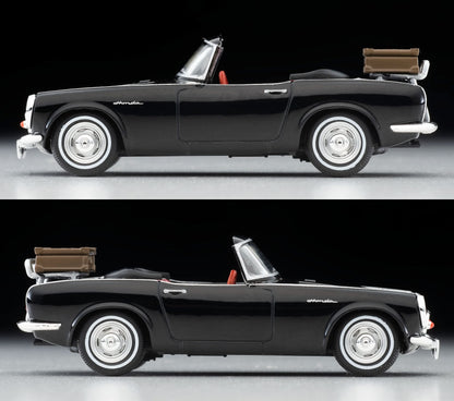 Tomytec Tomica Limited Vintage Black Honda S600 Open Top 1/64 Scale Finished Product- Japan Figure Store - #1 Bring To You The Best Japanese Goods