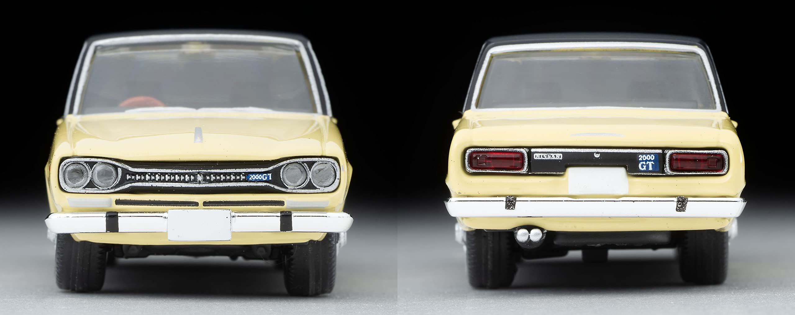 Tomica Limited Vintage 1/64 Lv-202A Nissan Skyline 2000Gt Yellow/Black Tomytec 70Yr- Japan Figure Store - #1 Bring To You The Best Japanese Goods