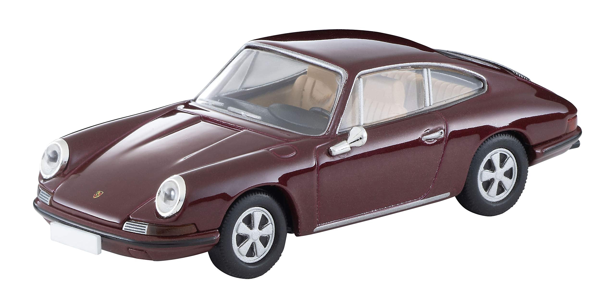Tomytec Tomica Vintage 1/64 Porsche 911S Maroon Finished Model 312536- Japan Figure Store - #1 Bring To You The Best Japanese Goods