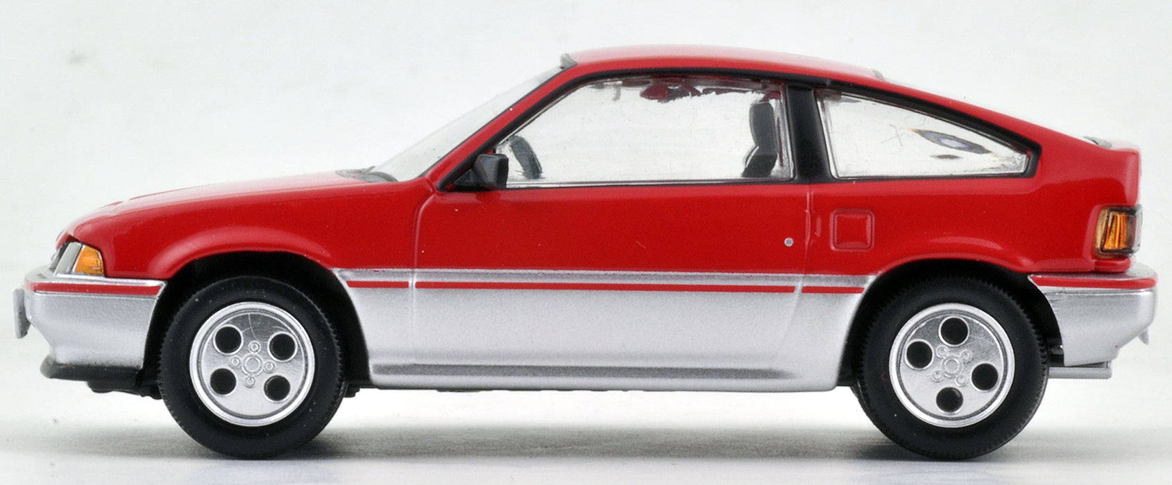 Tomytec Tomica Limited Vintage Red/Silver Ballard Cr-X 1.5I 1/64 Lv-N124A Completed Product- Japan Figure Store - #1 Bring To You The Best Japanese Goods