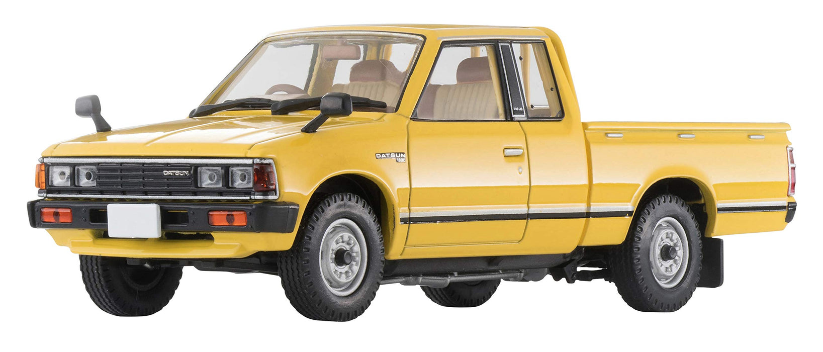 Tomytec Datsun Truck King Cab AD Yellow Tomica Limited Vintage Neo 1/43 Scale Model- Japan Figure Store - #1 Bring To You The Best Japanese Goods