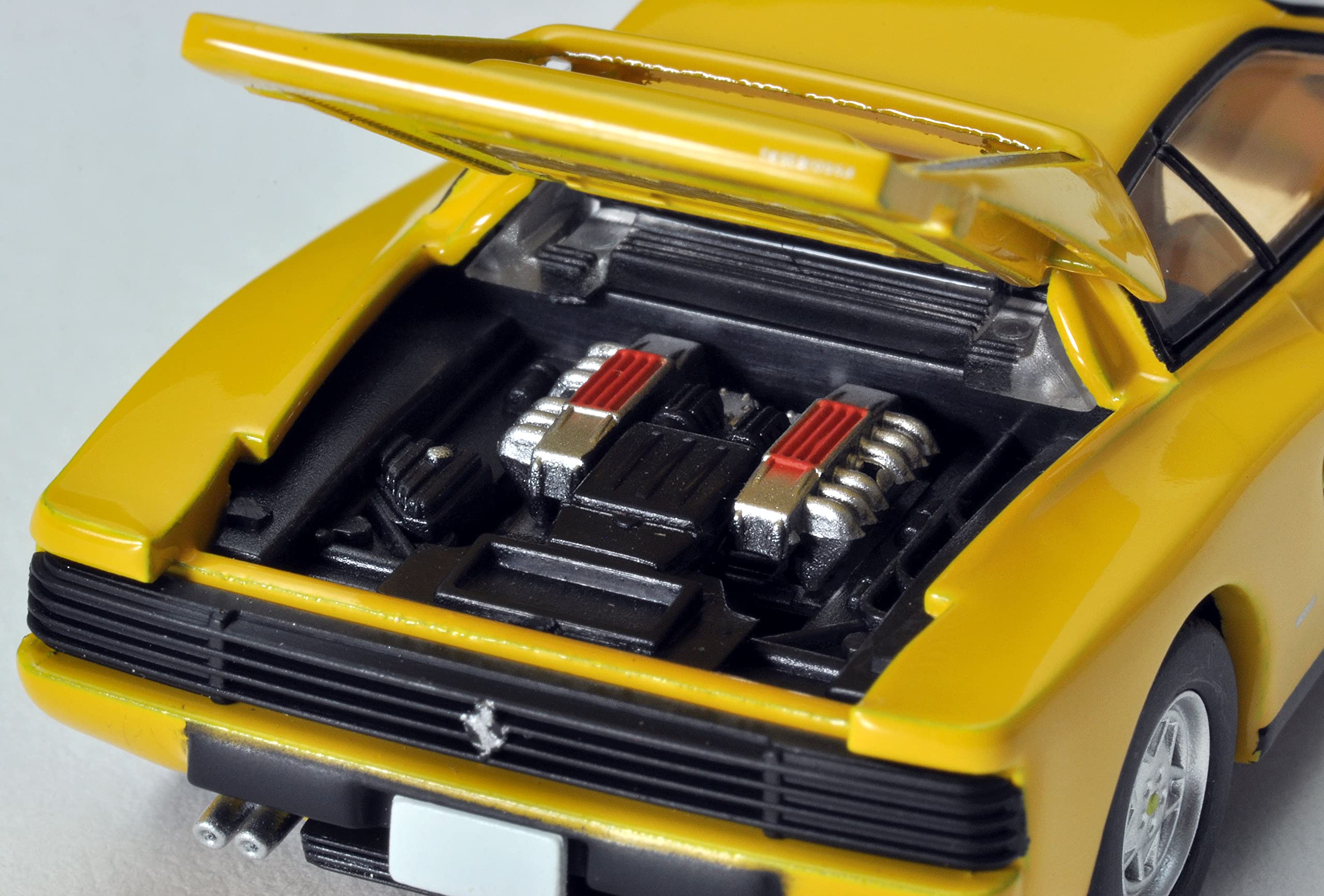 Tomytec Japan Tomica Limited Vintage Neo 1/64 Lv-N Ferrari Testarossa Yellow 321323- Japan Figure Store - #1 Bring To You The Best Japanese Goods
